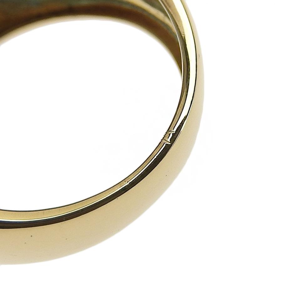 マンハッタン MANHATTAN リング K18YG ブルートパーズ メレ  