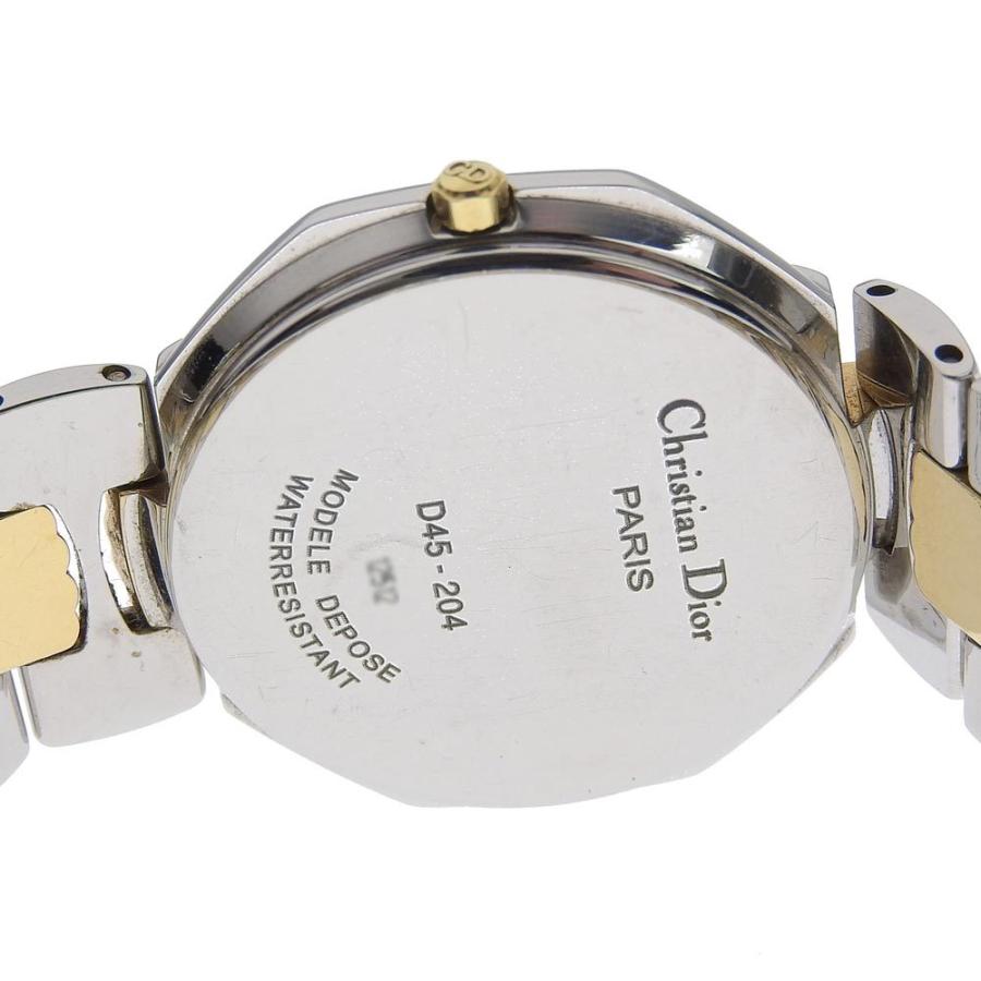 正規品【新品電池】ChristianDior オクタゴン/動作品 45.204 楽天市場】クリスチャン ディオール Christian Dior オクタゴン