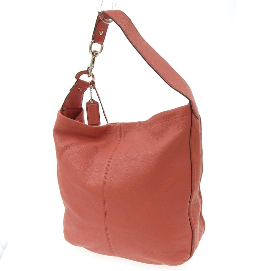 COACH（コーチ） ワンショルダーバッグ タッセル レザー 赤系 F23309