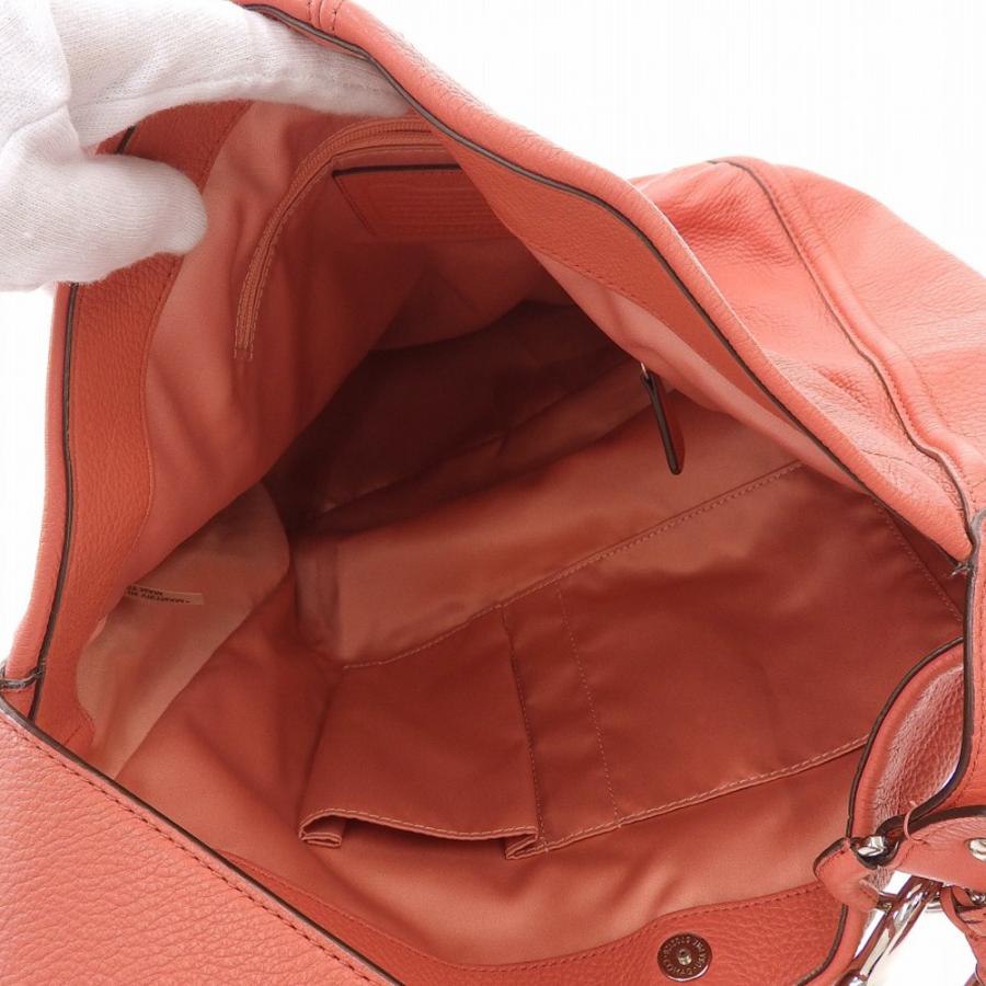 COACH（コーチ） ワンショルダーバッグ タッセル レザー 赤系 F23309