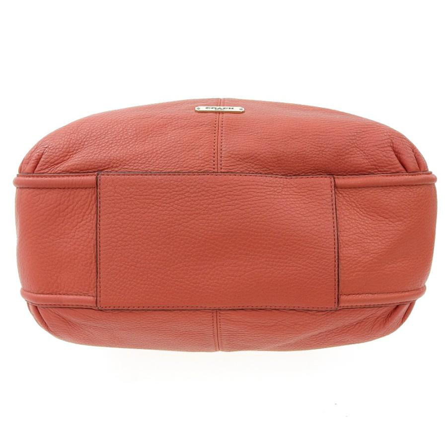 【本物保証】 美品 コーチ COACH ワンショルダーバッグ タッセル レザー 赤系 F23309 COACH（コーチ） ワンショルダーバッグ タッセル レザー 赤系 F23309