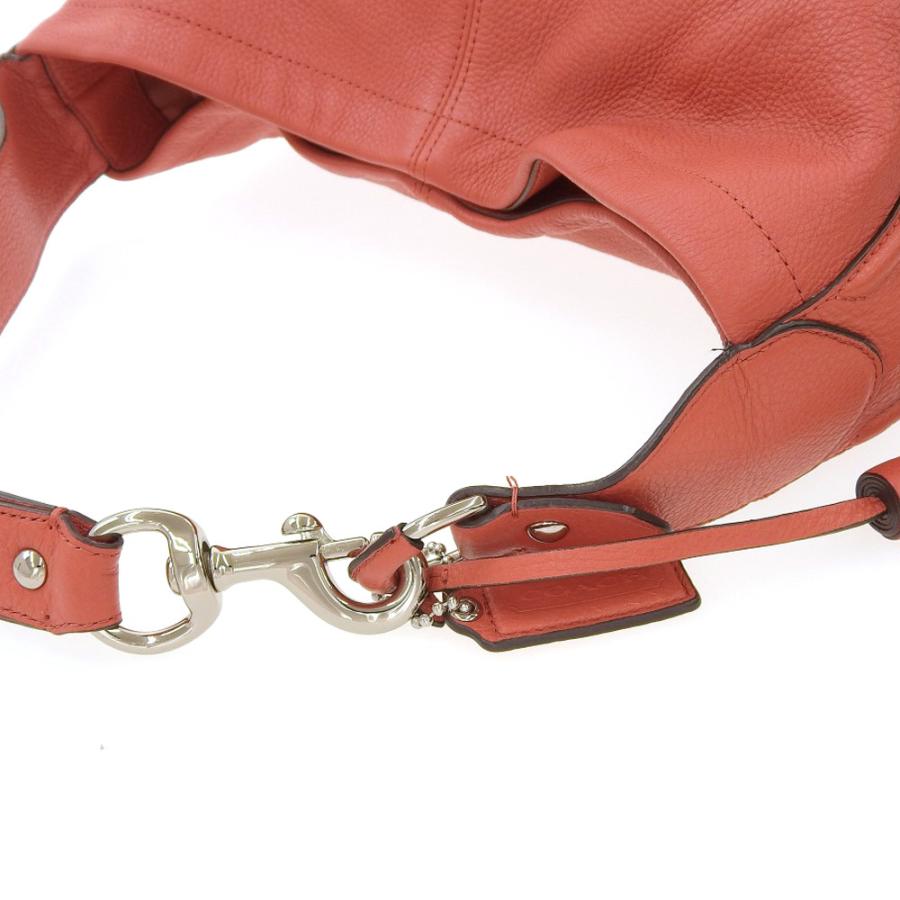 【本物保証】 美品 コーチ COACH ワンショルダーバッグ タッセル レザー 赤系 F23309 COACH（コーチ） ワンショルダーバッグ タッセル レザー 赤系 F23309