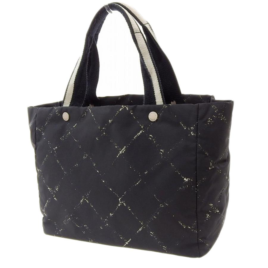 シャネル CHANEL 旧トラベルライン トートMM トートバッグ