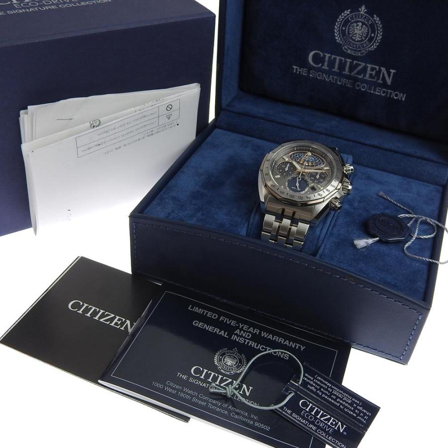 シチズン CITIZEN エコドライブ シグネチャーコレクション ムーン