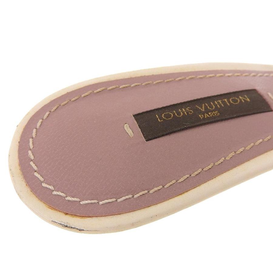 ルイヴィトン LOUIS VUITTON モノグラムフラワー サンダル ホワイト 36