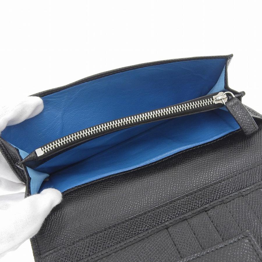 ブルガリ・ブルガリ ブルガリ BVLGARI ロゴ ダブルホック長財布 W