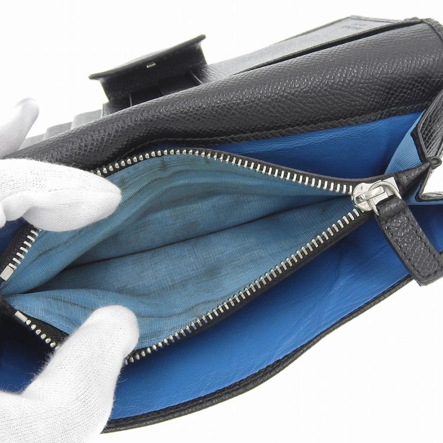 ブルガリ・ブルガリ ブルガリ BVLGARI ロゴ ダブルホック長財布 W