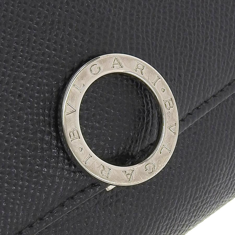 ブルガリ・ブルガリ ブルガリ BVLGARI ロゴ ダブルホック長財布 W