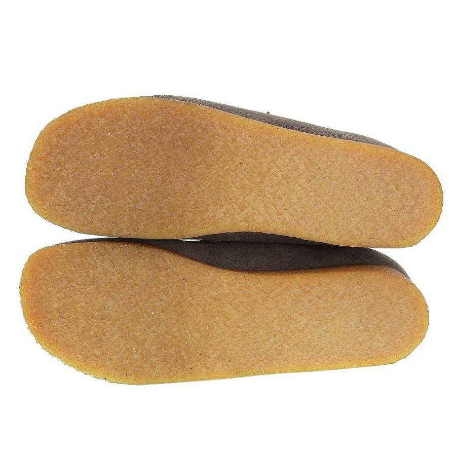 Clarks（クラークス） ワラビー ブーツ 靴 スエード グレー 本物保証