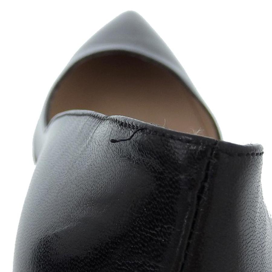 MANOLO BLAHNIK（マノロブラニク） パンプス ヒール 靴 レザー 黒