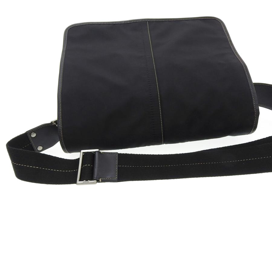 極美品！COACHコーチ　ナイロン　メッセンジャーバッグ　ブラック COACH コーチ メッセンジャーバッグ ショルダーバッグ ナイロン