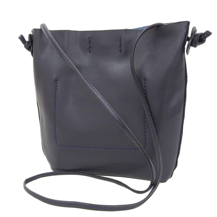 【本物保証】 美品 コーチ COACH  ロゴ ショルダーバッグ クロスボディ ペブルド レザー ダークネイビー F58661 COACH（コーチ） ロゴ ショルダーバッグ クロスボディ ペブルド レザー