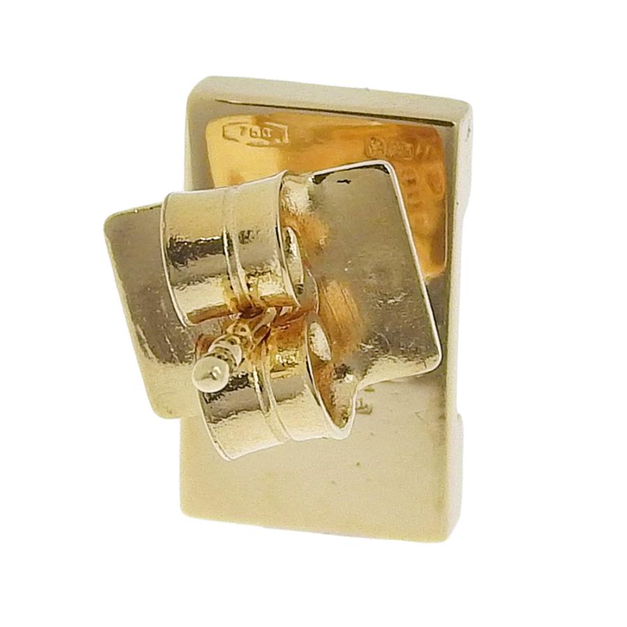 GUCCI グッチ Gロゴ K18WG ピアス 片方 GUCCI グッチ G ロゴ 片方 ピアス K18YG イエローゴールド 本物保証 美