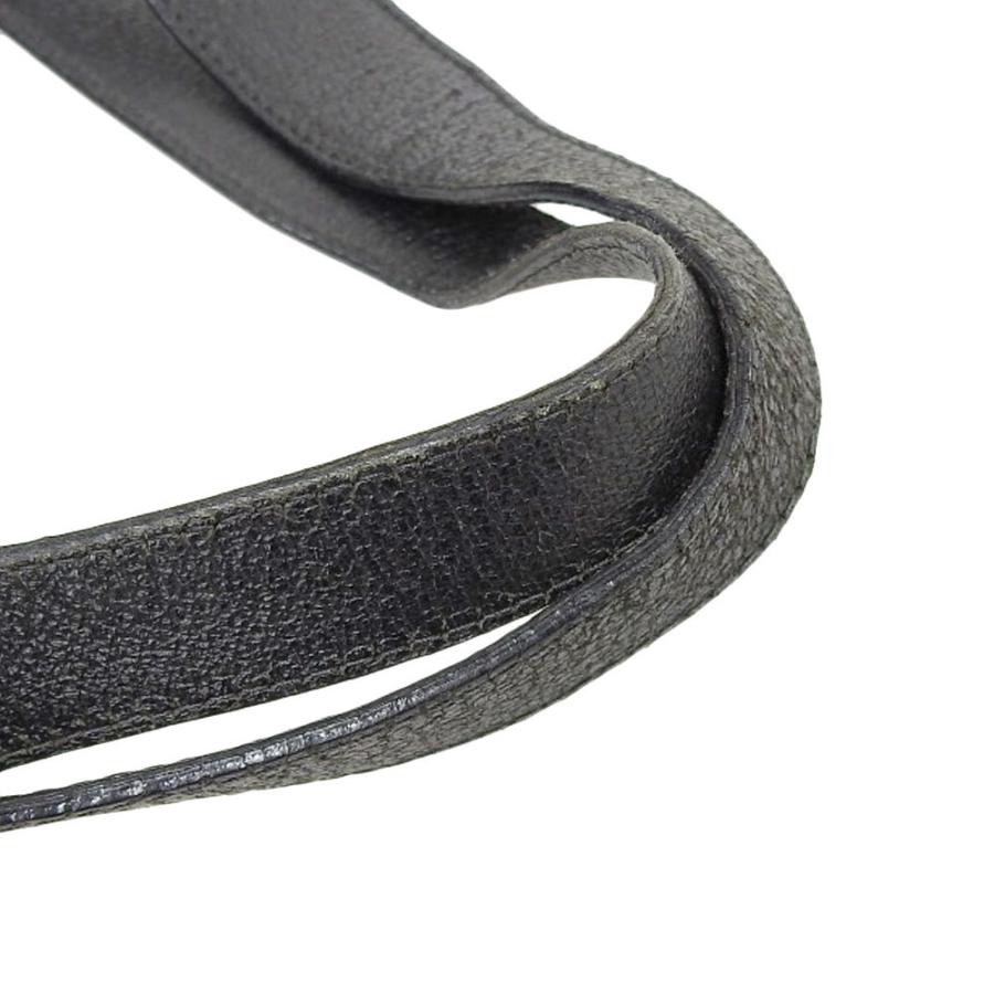 【美品】BVLGARIブルガリレザー 2WAY ショルダーバッグブラックA4可 BVLGARI（ブルガリ） （未使用 展示品）ブルガリ ブルガリロゴ イン