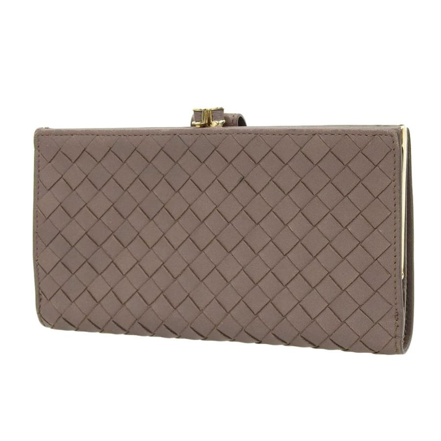 BOTTEGA VENETA（ボッテガ・ヴェネタ） イントレチャート ガマ口付長