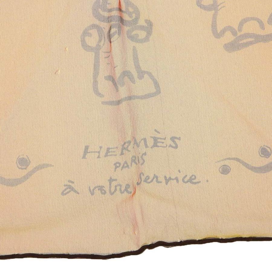 ★HERMES★エルメス ミニスカーフ カレ40 本 本棚 マスタードイエロー. HERMES（エルメス） スカーフ 細めスカーフ エクリプスパリジェンヌ