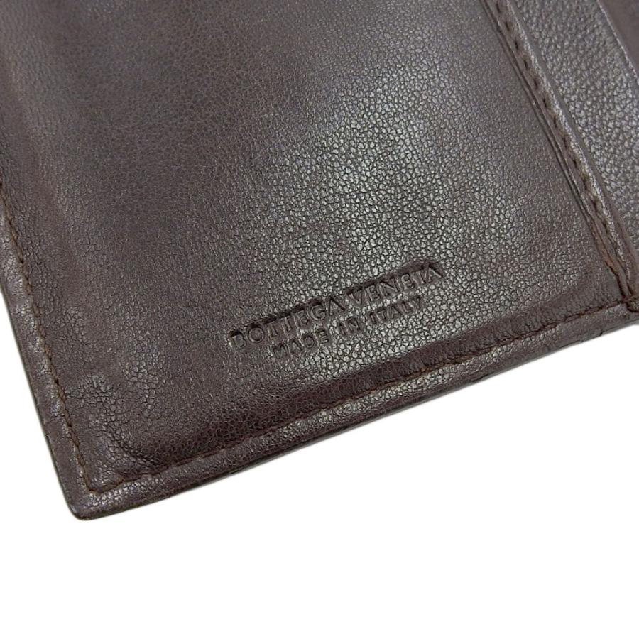 【本物保証】 箱・布袋付 ボッテガヴェネタ BOTTEGA VENETA イントレチャート ナッパ ガマ口付長財布 121062 ブラウン BOTTEGA VENETA（ボッテガ・ヴェネタ） イントレチャート ナッパ ガマ