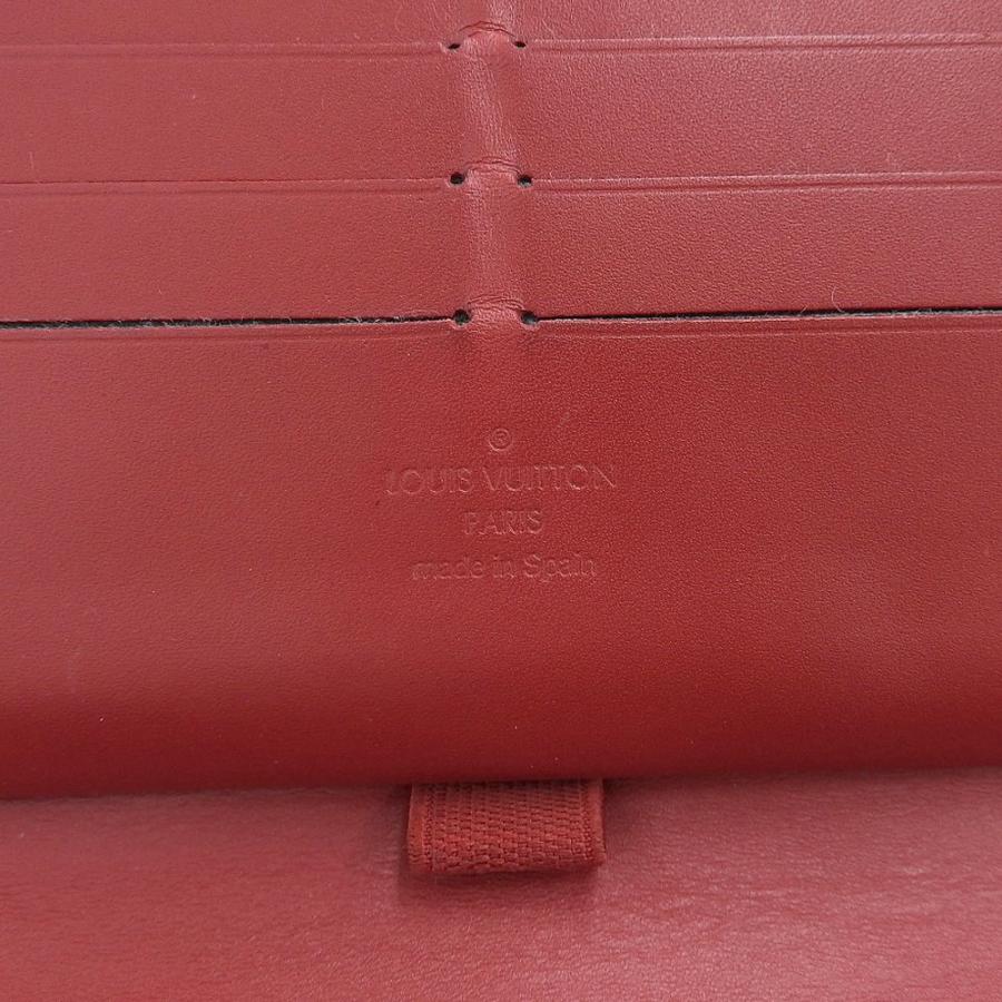 ルイヴィトン長財布/ ヴェルニ ジッピーオーガナイザー 赤 LOUIS VUITTON ルイヴィトン 長財布 ラウンドファスナー