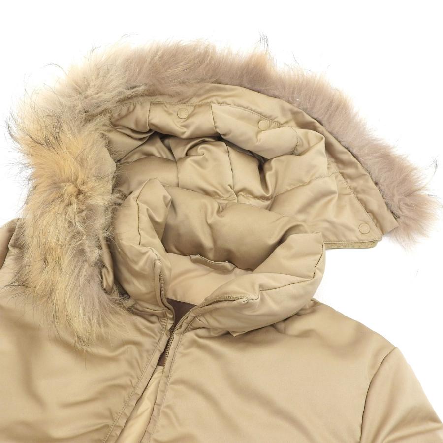 モンクレール MONCLER ダウンジャケット ファー アウター 46374 90