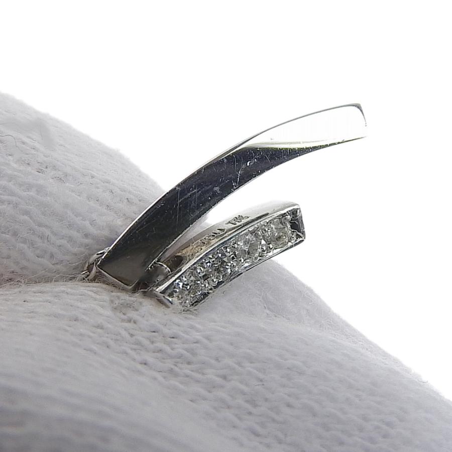 俄（NIWAKA） ニワカ ネックレス K18WG メレダイヤモンド 0.04ct
