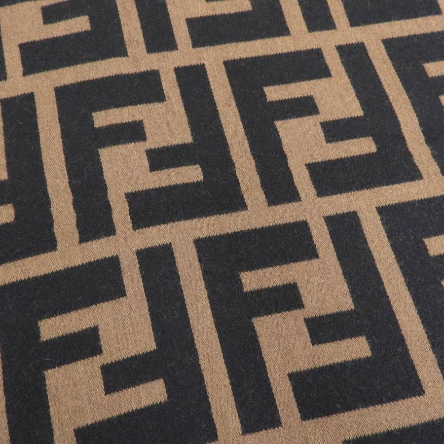 FENDI フェンディ ズッカ FF ロゴ マフラー ストール ショール FENDI フェンディ ズッカ FF ロゴ マフラー ストール ショール