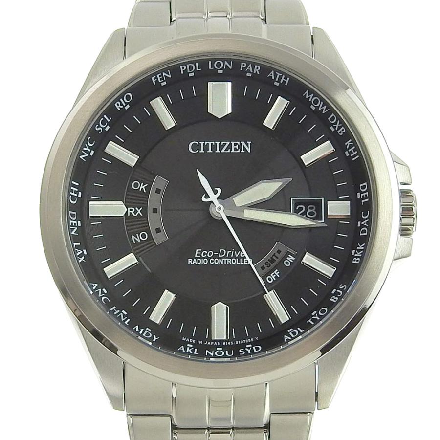 CITIZEN（シチズン） エコドライブ デイト メンズ ソーラー電波 腕時計