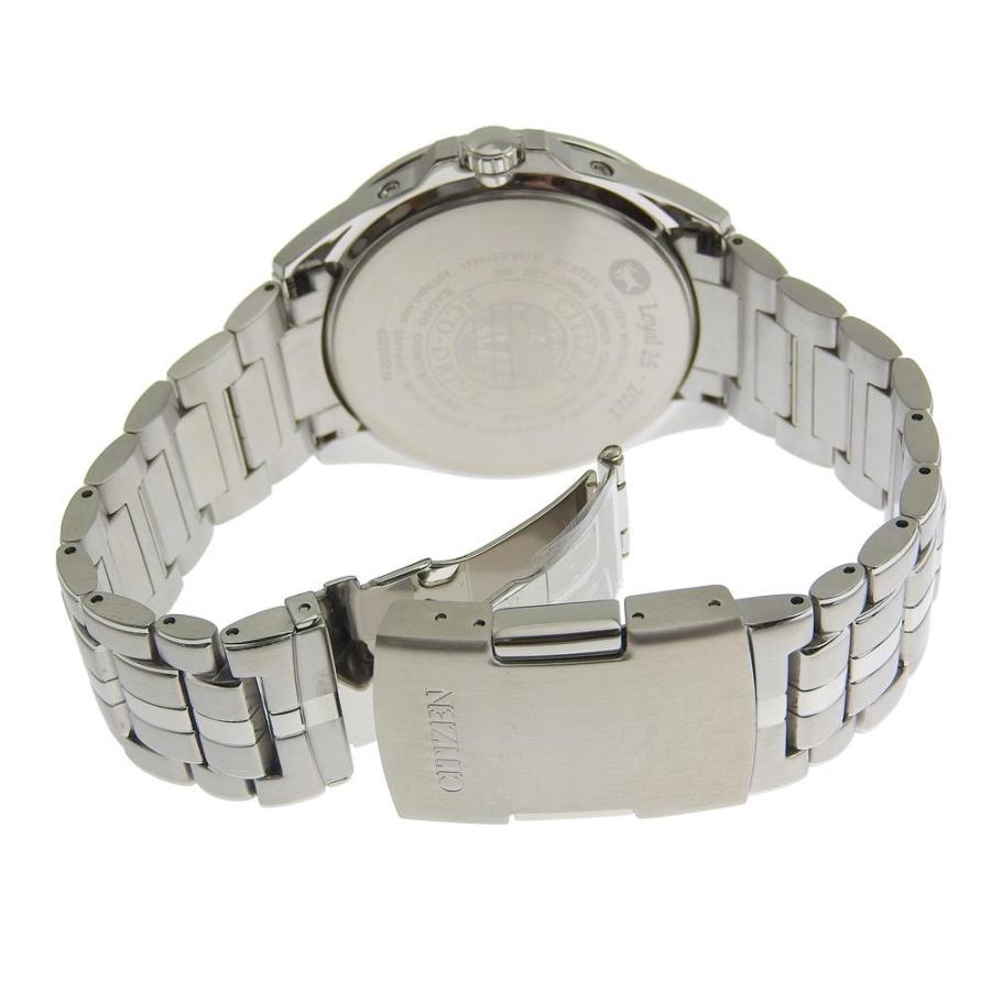 美品 CITIZEN エコドライブ 電波ソーラー デイト ブラック文字盤 稼働 CITIZEN（シチズン） エコドライブ デイト メンズ ソーラー電波 腕時計