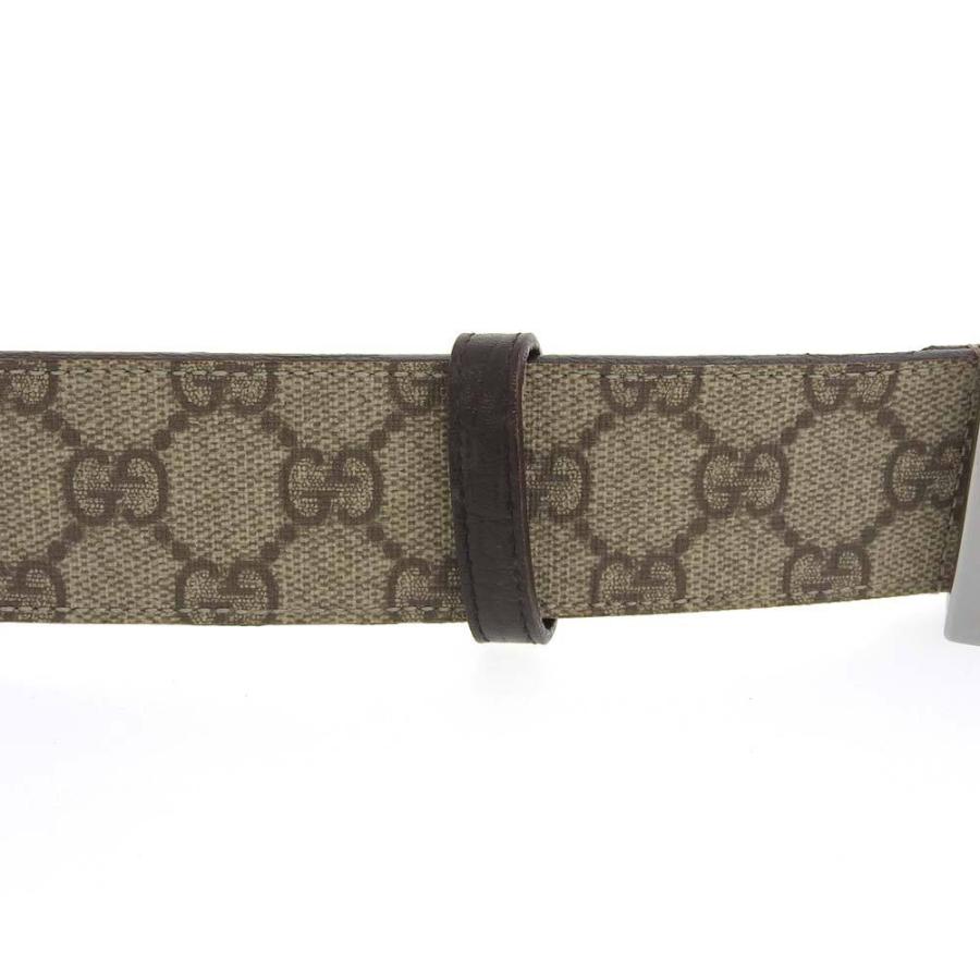 グッチ GUCCI GGスプリーム GGプラス ロゴ 腰ベルト コーティング