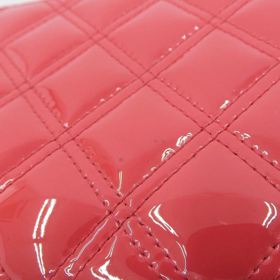 【本物保証】 美品 シャネル CHANEL マトラッセ ダブルステッチ ココマーク ロゴ ラウンドファスナー長財布 エナメル レザー A82126 20番台 CHANEL - 【本物保証】 美品 シャネル CHANEL マトラッセ ダブル