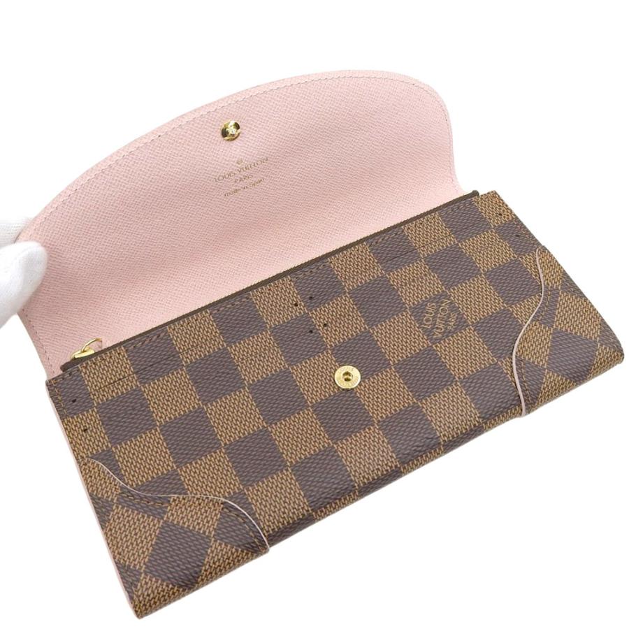 【✨美品✨】ルイヴィトン ダミエ ポルトフォイユカイサ ローズバレリーヌ 長財布 LOUIS VUITTON（ルイ・ヴィトン） ダミエ ポルトフォイユ カイサ