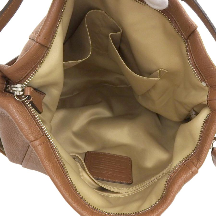 【本物保証】 美品 コーチ COACH パーカー ホーボー 2WAYバッグ ショルダー レザー ブラウン 茶 F31323 COACH（コーチ） パーカー ホーボー 2WAYバッグ ショルダー レザー