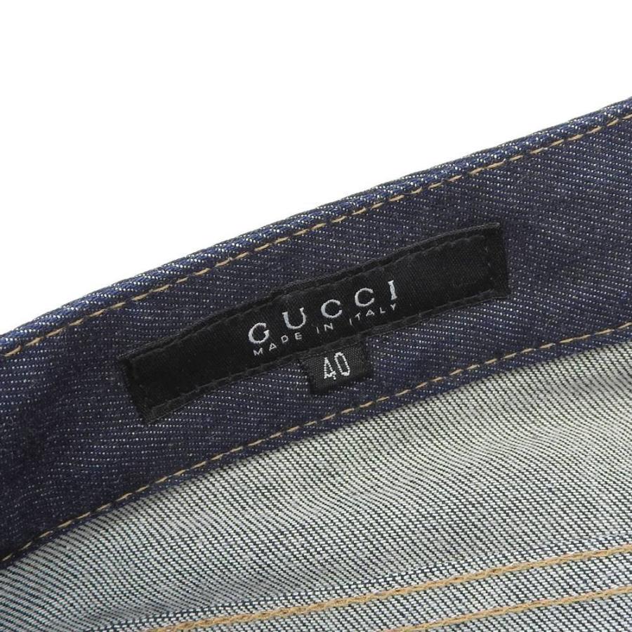 GUCCI（グッチ） デニム ジーンズ ジーパン スラックス ロゴ GG