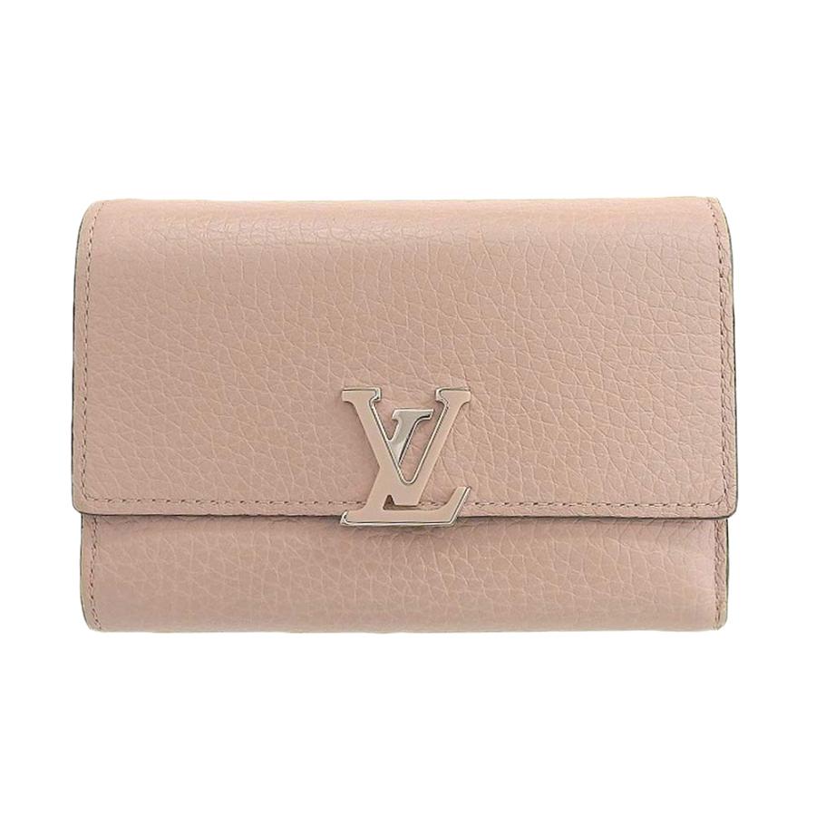 ルイヴィトン LOUIS VUITTON ポルトフォイユ カプシーヌコンパクト 