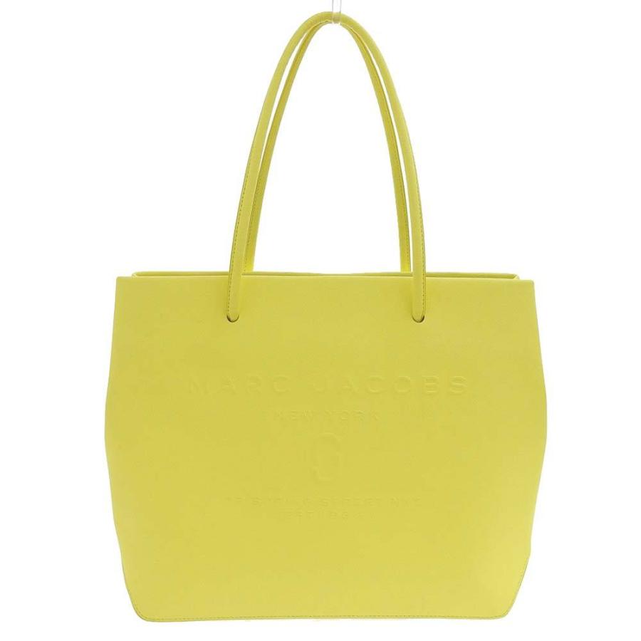 マークジェイコブス MARC JACOBS ロゴ トートバッグ ショッパー レザー