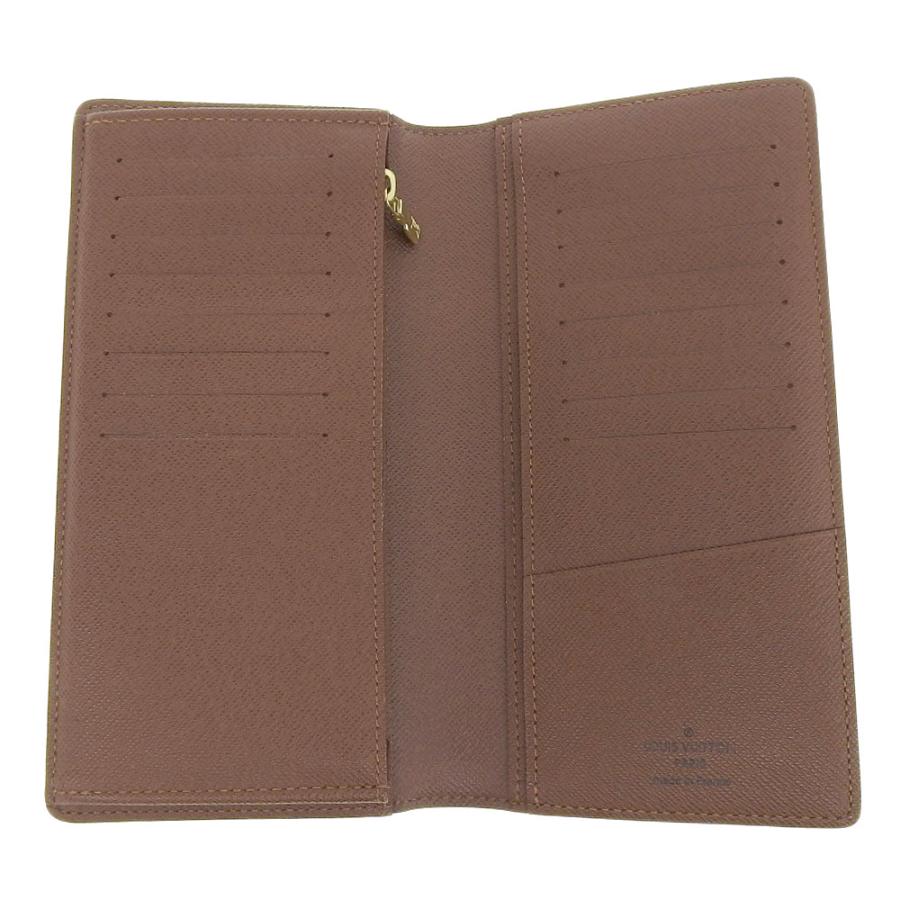 超美品 ルイ・ヴィトン モノグラム 小銭入れ付き長財布 M66540 本物 