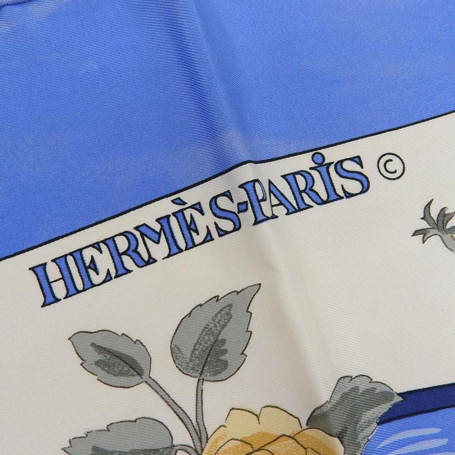 HERMES エルメス カレ 90 花柄 ROMANTIQUE ロマンティック