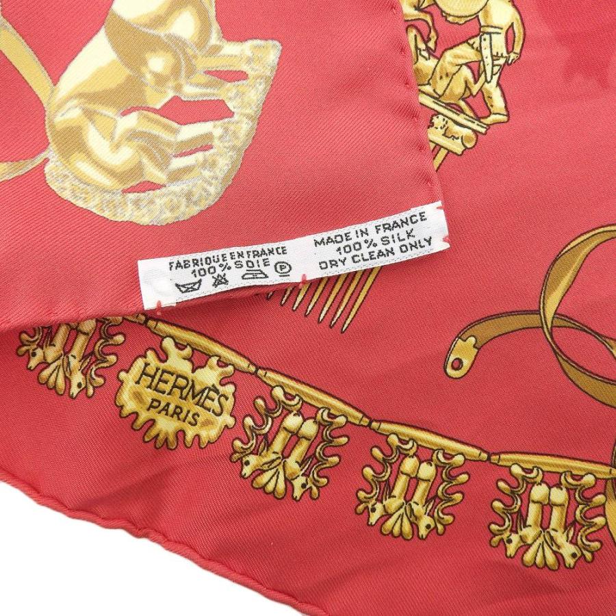 エルメス　スカーフ　カレ40 HERMES エルメス スカーフ カレ40 プチカレ 牧場柄 シルク100