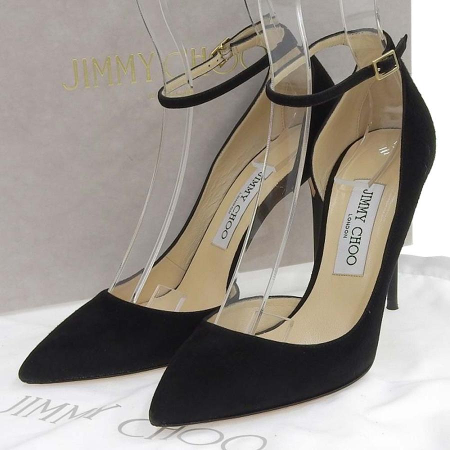 ジミーチュウ JIMMY CHOO LUCY100 ポインテッドトゥ 10cm ハイヒール