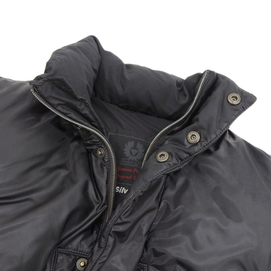 ベルスタッフ BELSTAFF ダウンジャケット ブルゾン 黒 ブラック メンズ