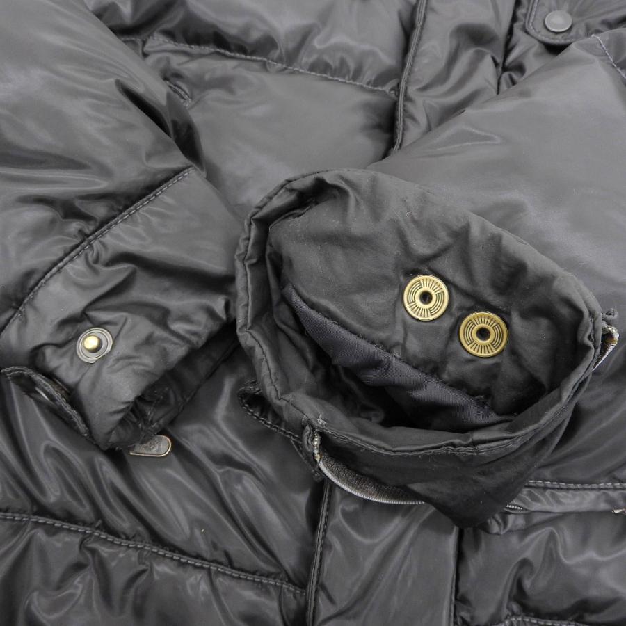 ベルスタッフ BELSTAFF ダウンジャケット ブルゾン 黒 ブラック メンズ