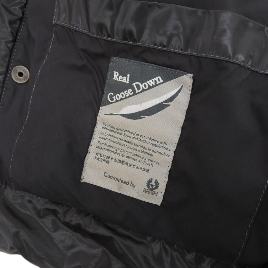 ベルスタッフ BELSTAFF ダウンジャケット ブルゾン 黒 ブラック メンズ