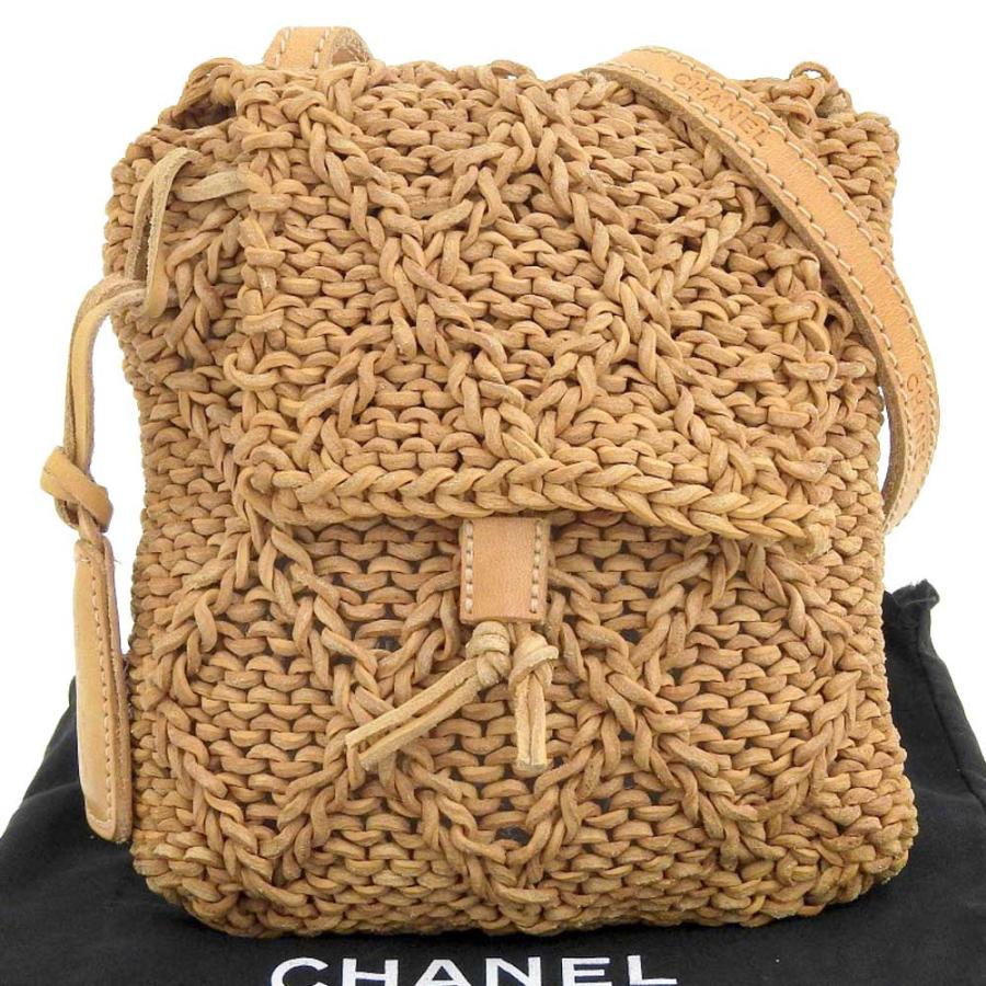 CHANEL（シャネル） 斜め掛け ショルダーバッグ ショルダーポーチ かご