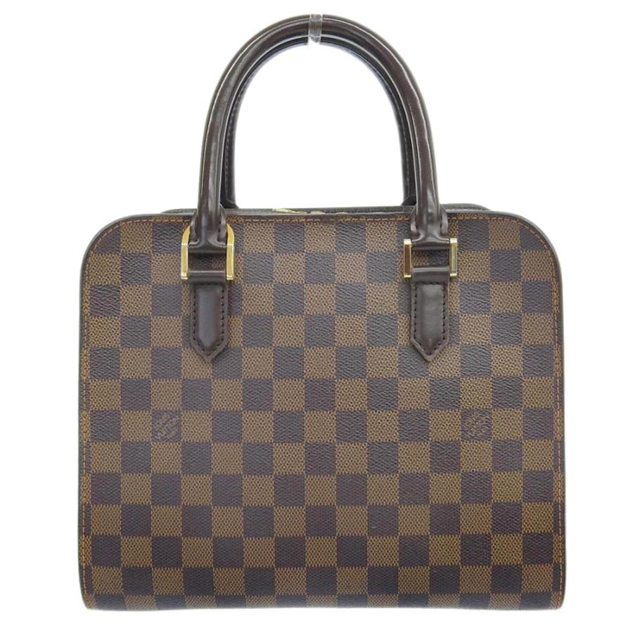 LOUIS VUITTON　ルイヴィトン　トリアナ　ハンドバッグ　ダミエ エベヌ トリアナ ルイヴィトン LOUIS VUITTON ダミエ ハンドバッグ