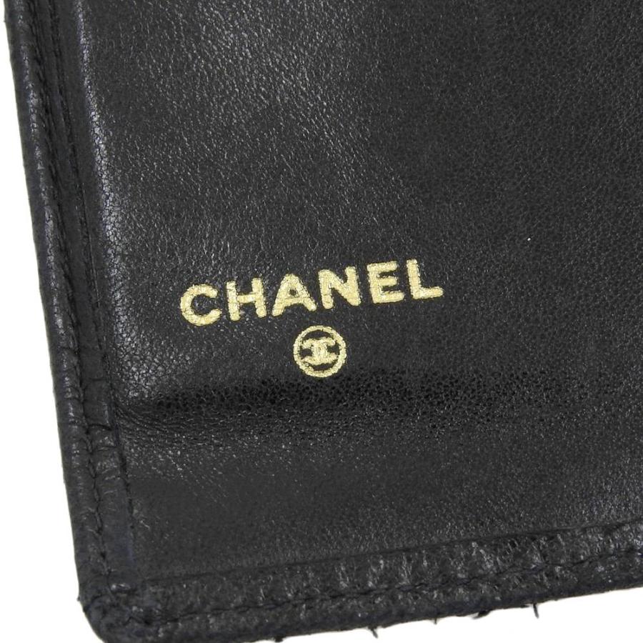 CHANEL シャネル ココマーク ビコローレ がま口付 長財布 レザー CHANEL シャネル ココマーク ビコローレ がま口付 長財布 レザー