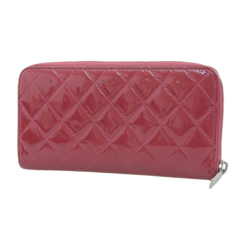 CHANEL シャネル　長財布　ココマーク CHANEL 本物保証 箱付 シャネル ココマーク ロゴ ラウンド