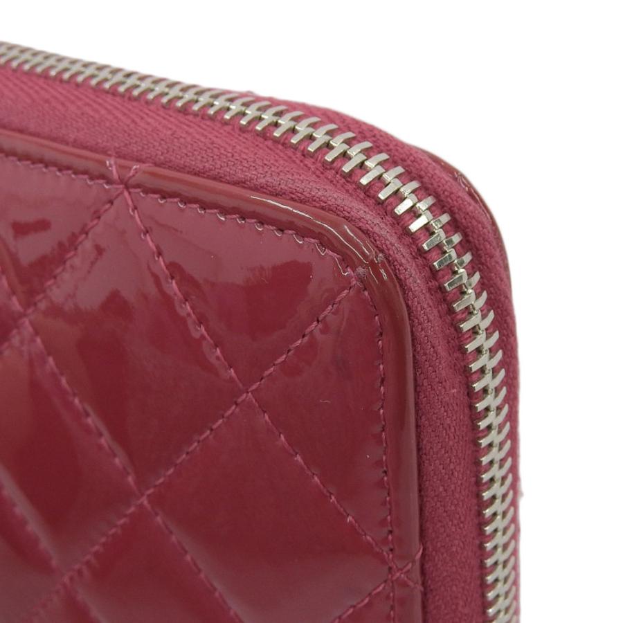 CHANEL シャネル ココマーク ロゴ ラウンドファスナー長財布