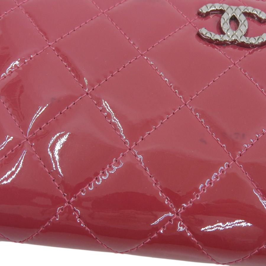 【正規品】 CHANEL 長財布 ココマーク エナメル ラウンドジップ CHANEL シャネル ココマーク ロゴ ラウンドファスナー長財布