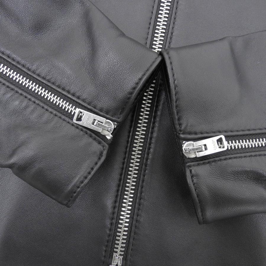 COACH コーチ アウター シングル ライダースジャケット 羊革