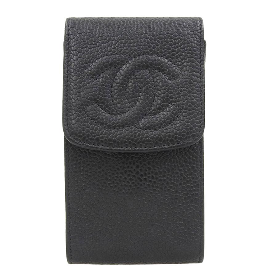 ⭐美品⭐CHANEL マトラッセ ココマーク シガレットケース ブラック キャビアスキン シャネル CHANEL ココマーク ロゴ シガレットケース