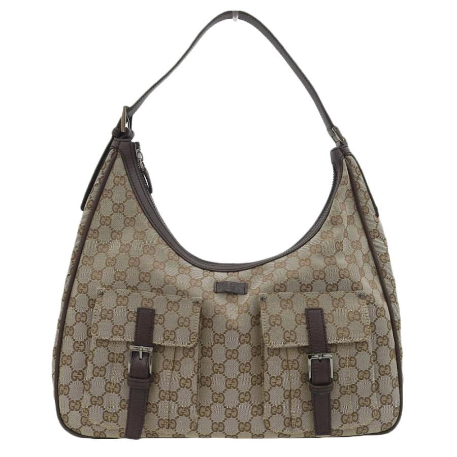 GUCCI（グッチ） GUCCI GGキャンバス ロゴ ワンショルダーバッグ
